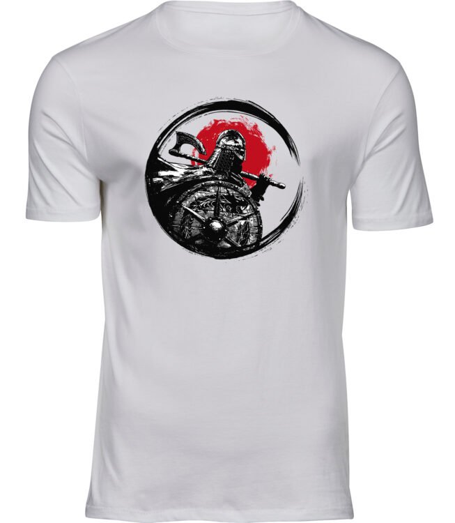 Herren Männer Weiss T-shirt ALTE KRIEGER