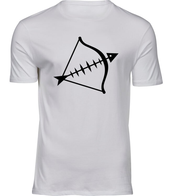 Herren Männer Weiss T-shirt FISCHER JÄGER