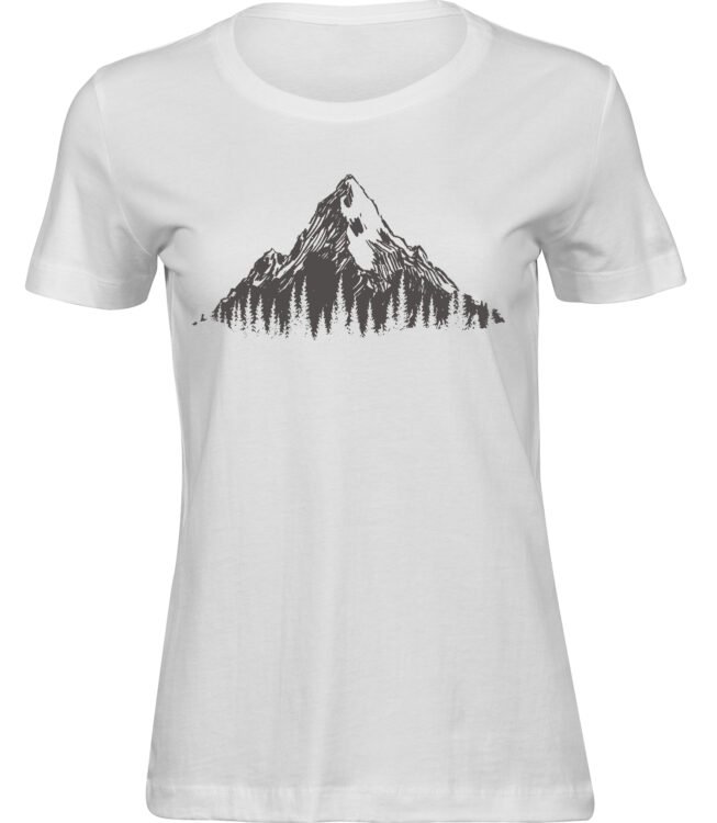 Frauen Weiss T-shirt WALDBERG