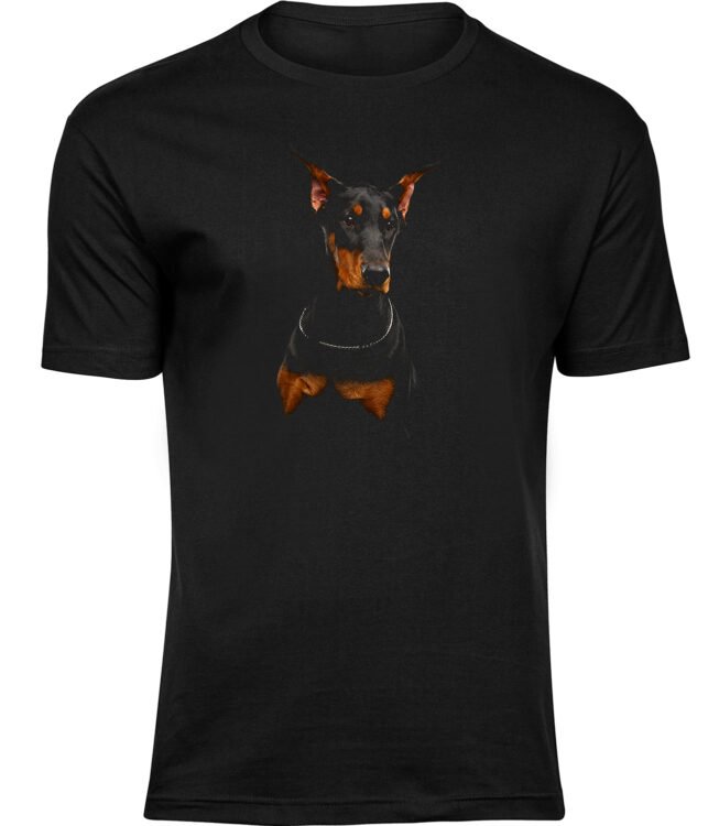 Herren Männer Schwarz T-shirt JUNGER ROTTWEILER