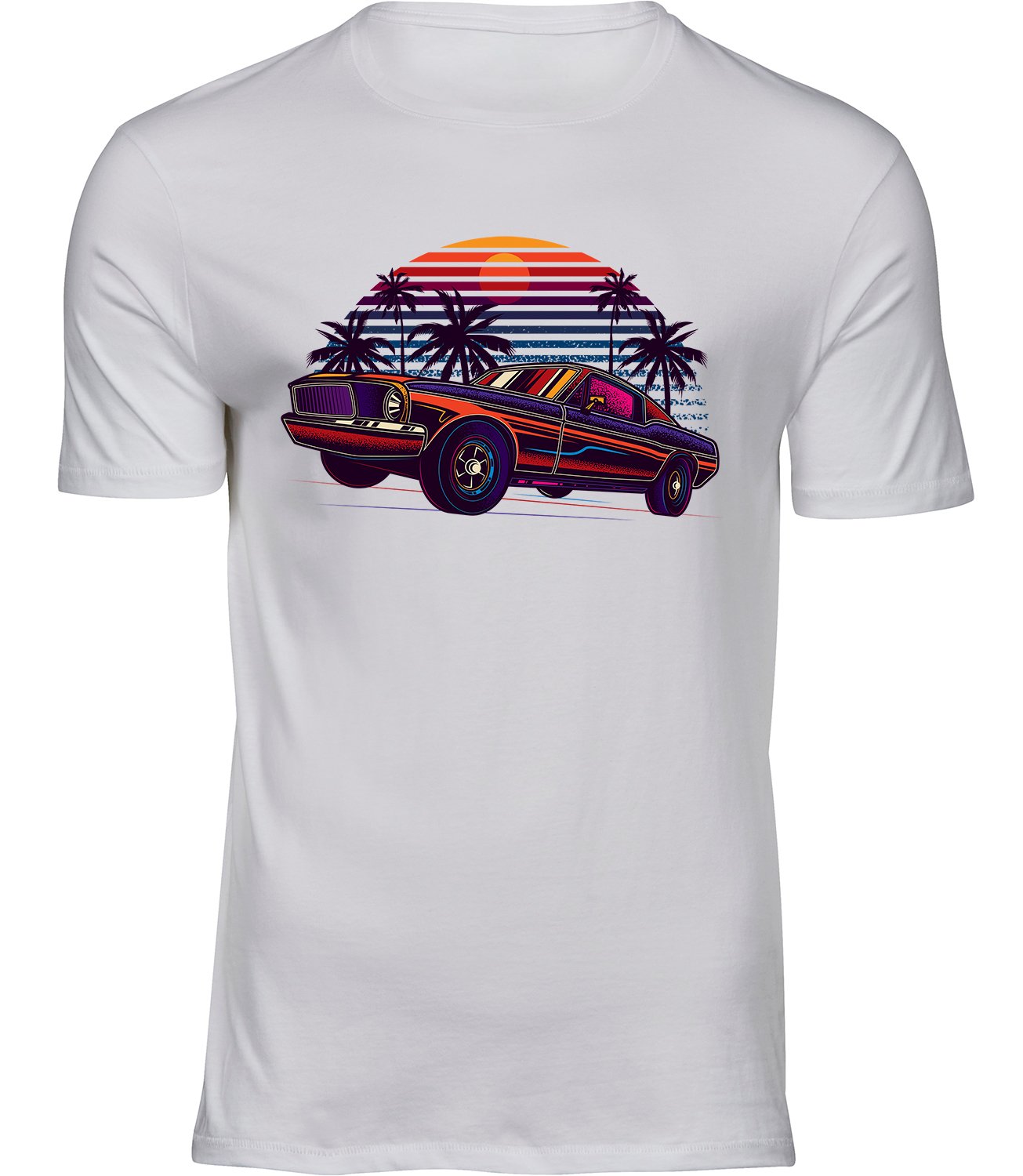 M-70 mw Herren Männer Weiss T-shirt EXOTISCHES AUTO