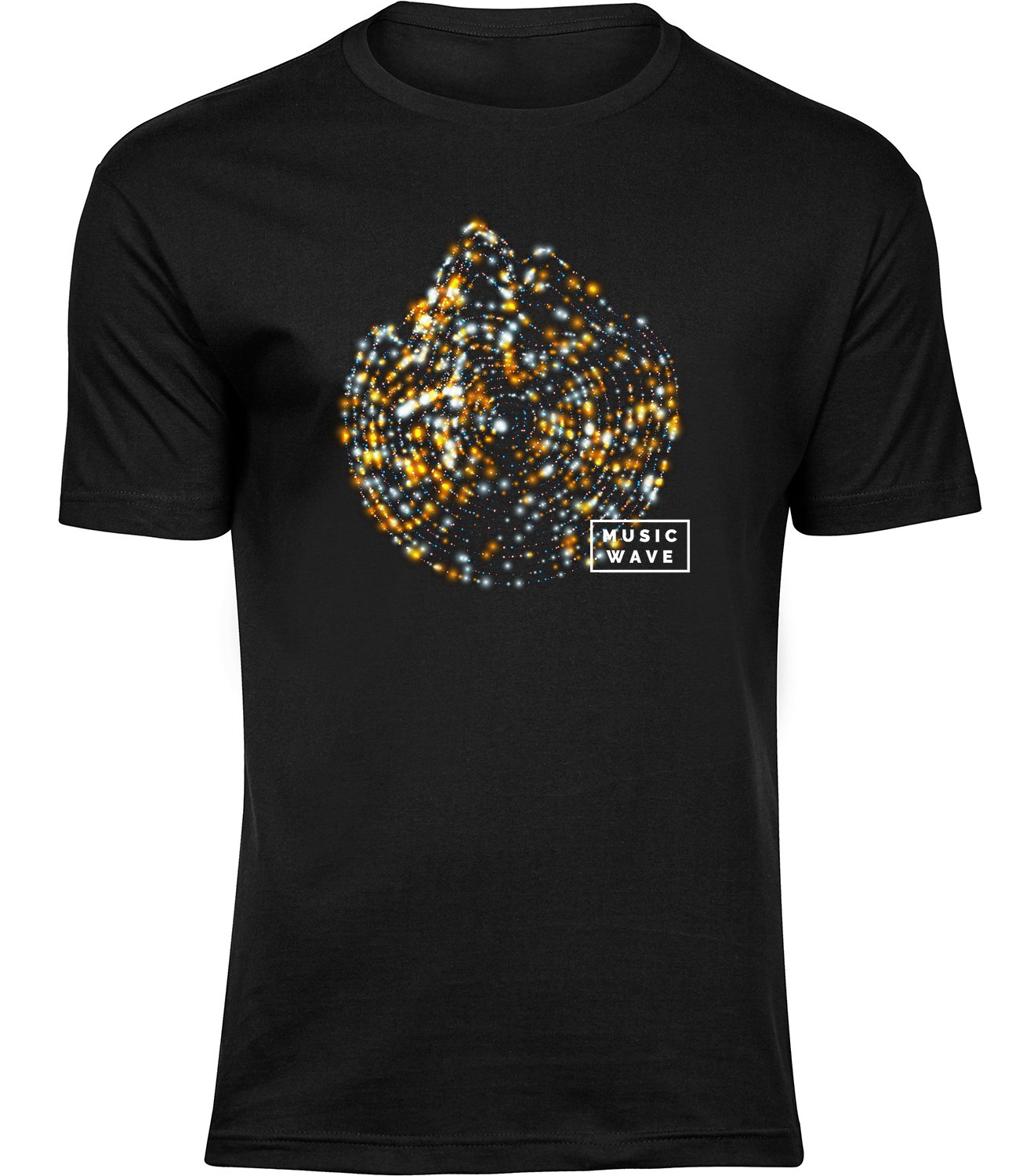 S-252 mb Herren Männer Schwarz T-shirt MUSIKWELLE